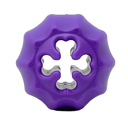 Cross Bones Chew Toy and Treat Pocket