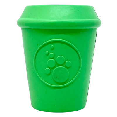 SodaPup Coffee Cup eDispenser Rubber Chew & Treat Toy