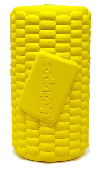 SodaPup Corn on the Cob Rubber Chew Toy & Treat Dispenser