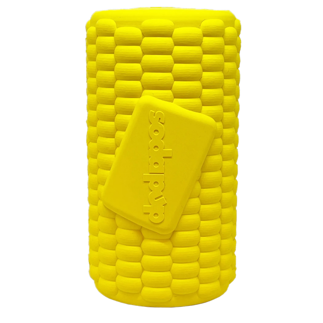 Corn on the Cob Dog Toy - Durable Rubber Treat Dispenser
