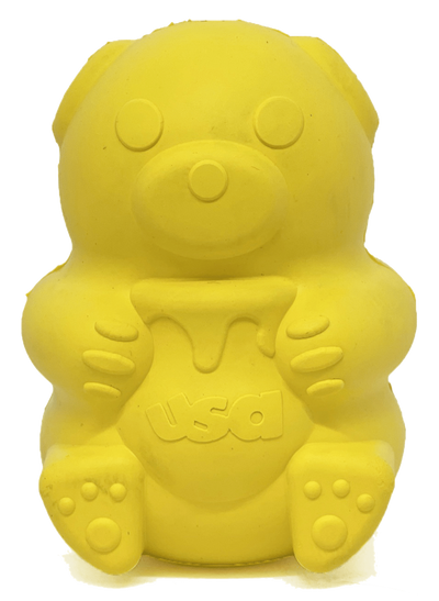 SodaPup Honey Bear Treat Dispenser Chew Toy