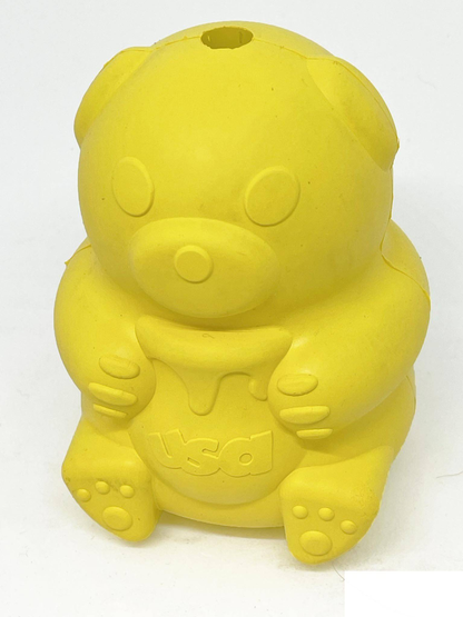 SodaPup Honey Bear eDispenser Rubber Treat Toy - Medium