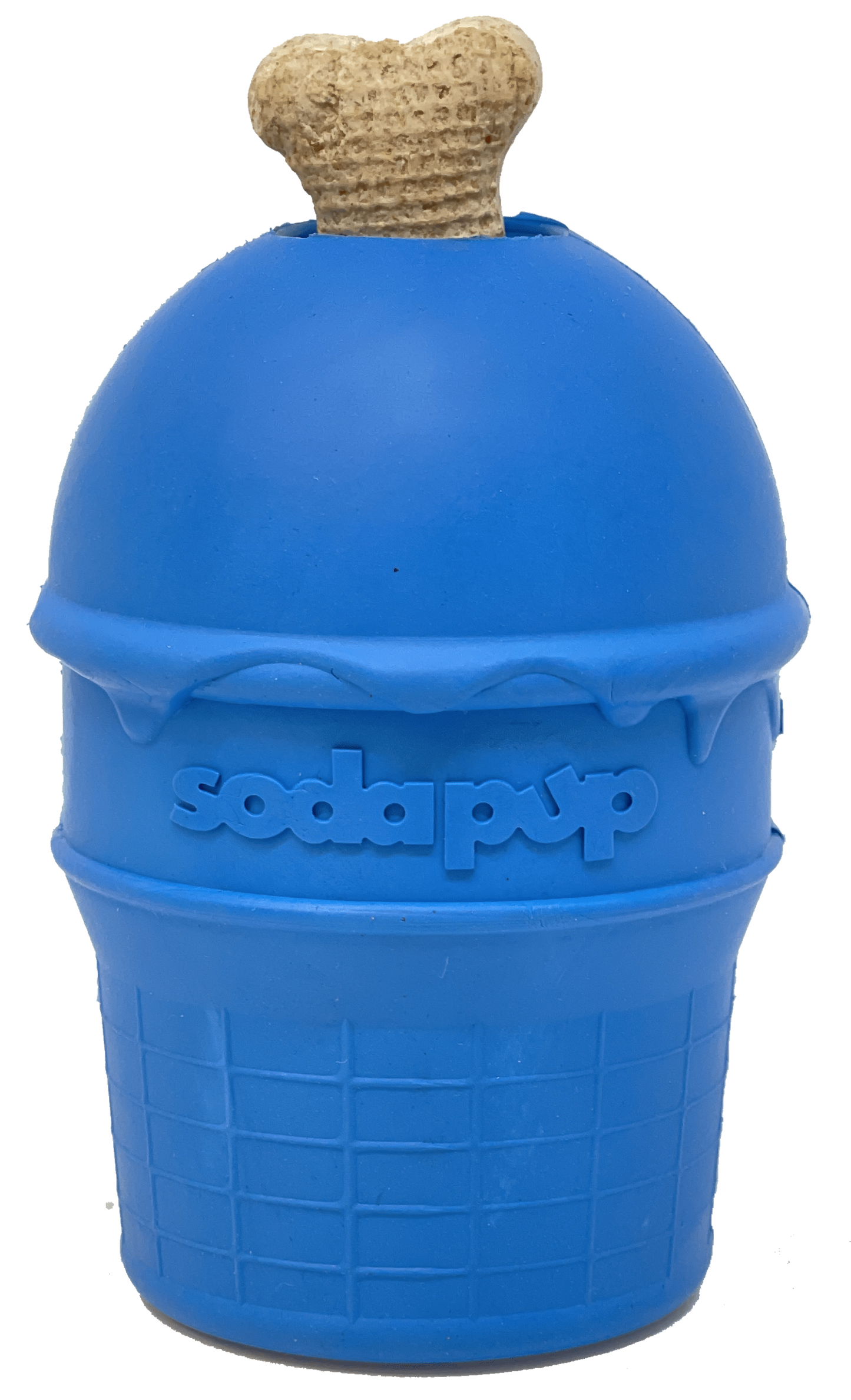 SodaPup Ice Cream Cone Rubber Chew Toy & Treat Dispenser