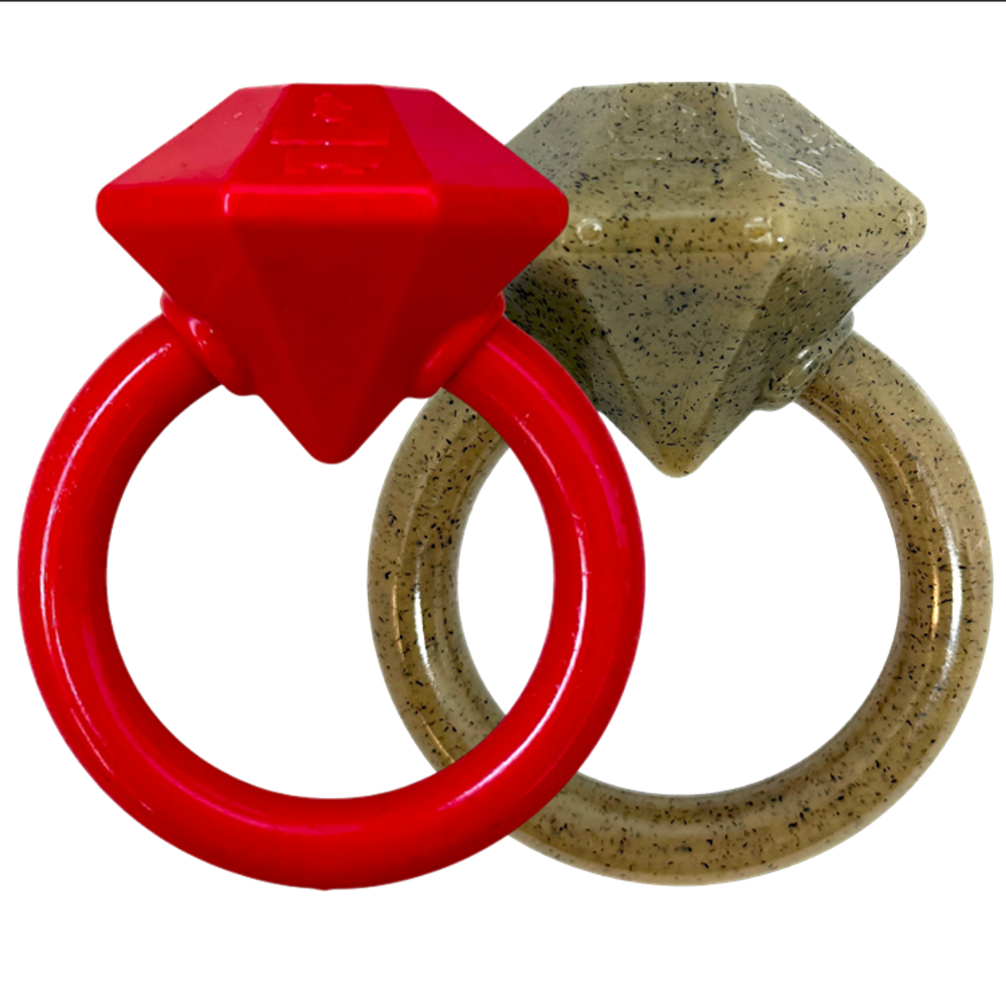 SodaPup Diamond Ring Nylon Teething Ring for Puppies