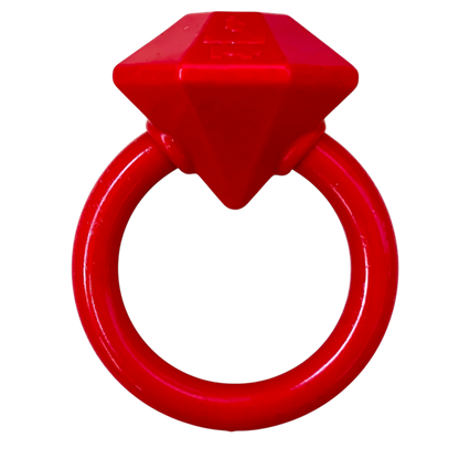SodaPup Diamond Ring Nylon Teething Ring for Puppies