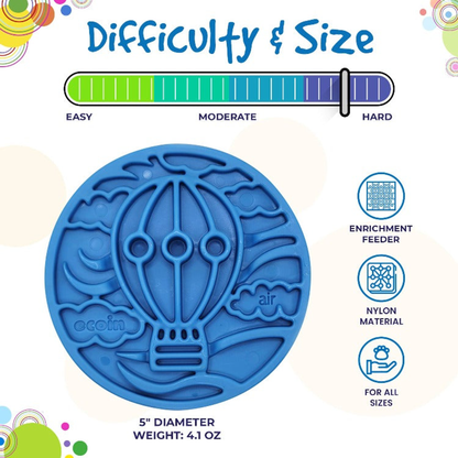 SodaPup Air Nylon eCoin Durable Lick Mat Toy