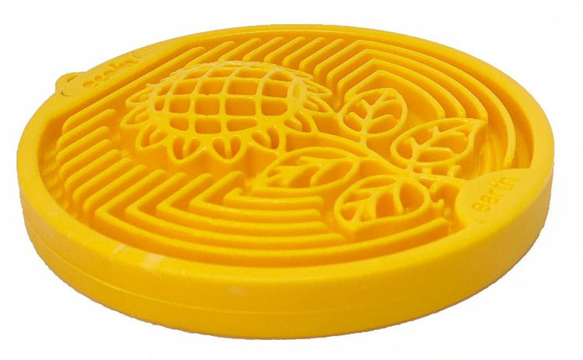 SodaPup Earth Nylon eCoin Enrichment Lick Mat Toy