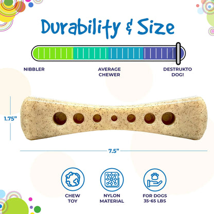 MOD Bone Nylon Dog Chew Toy for Aggressive Chewers