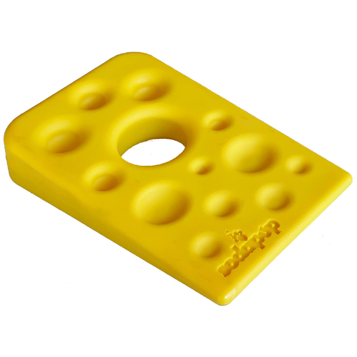 SodaPup Swiss Cheese Wedge Nylon Dog Chew Toy