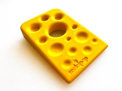 SodaPup Swiss Cheese Wedge Nylon Dog Chew Toy