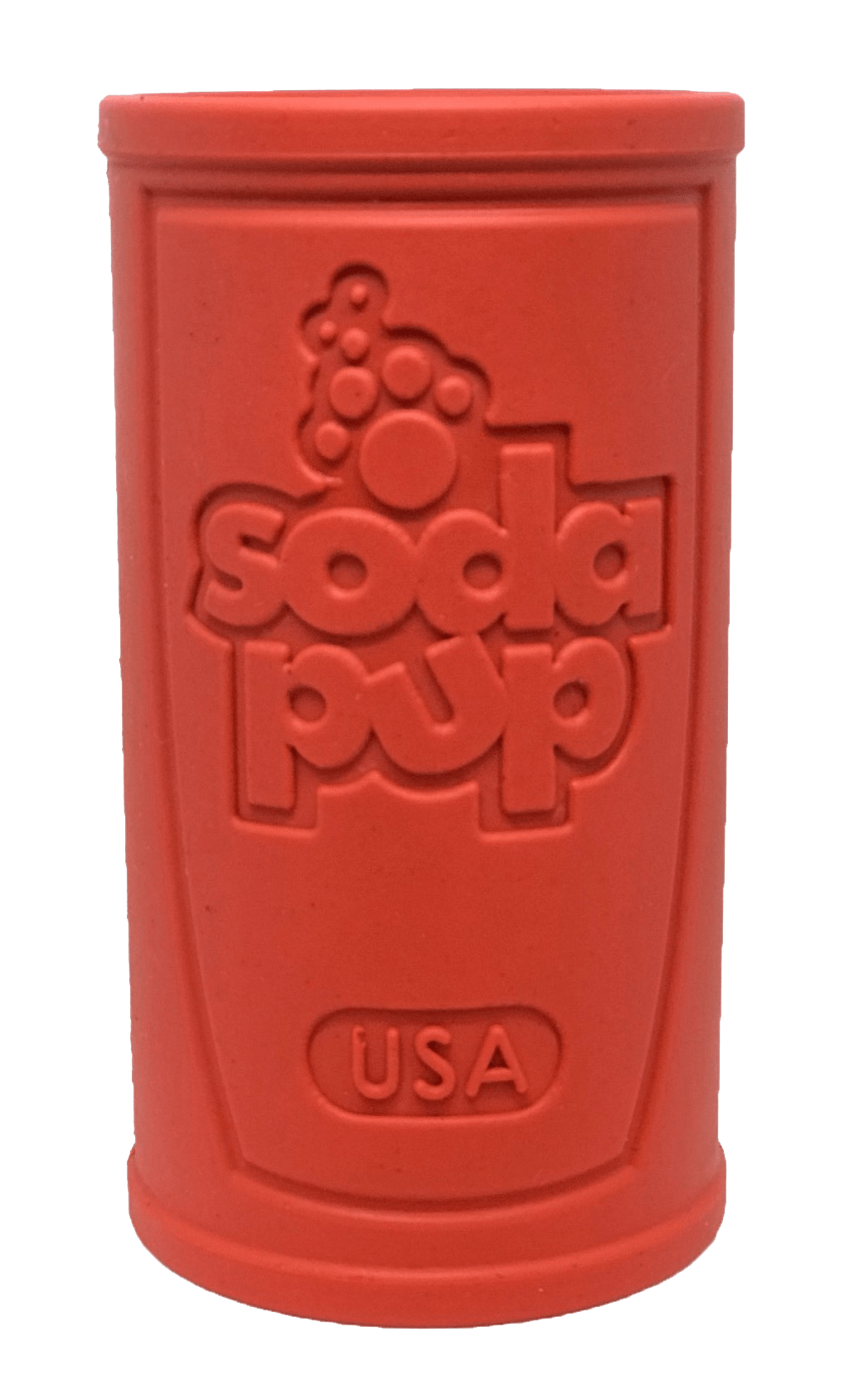 SodaPup Retro Soda Can Rubber Chew & Treat Dispenser
