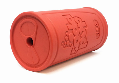 SodaPup Retro Soda Can Rubber Chew & Treat Dispenser