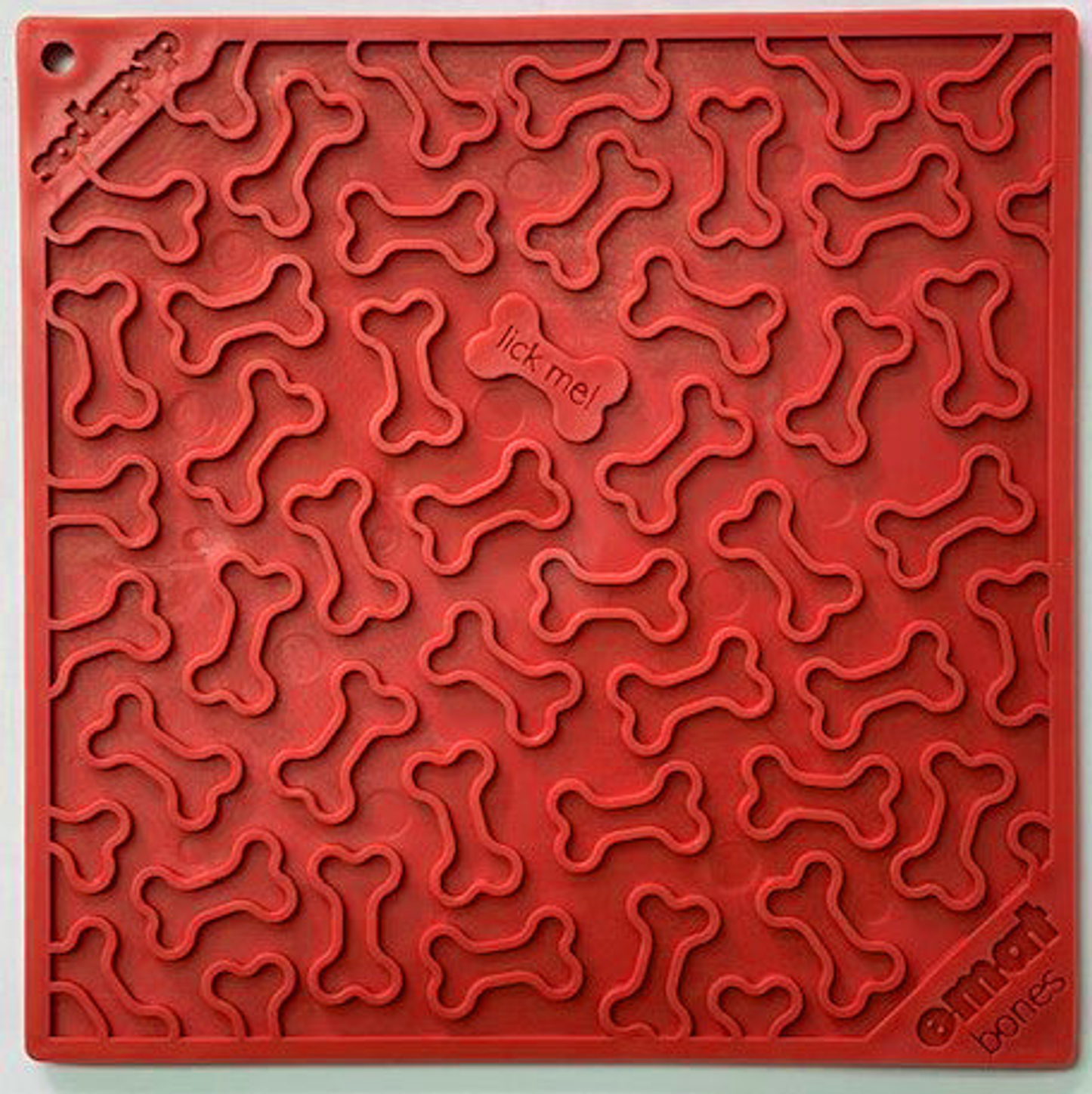 SodaPup Bones Design eMat Enrichment Lick Mat - Large