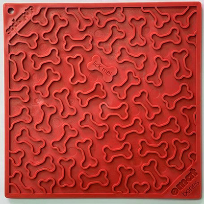 SodaPup Bones Design eMat Enrichment Lick Mat - Large