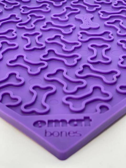 SodaPup Bones Design eMat Enrichment Lick Mat - Large