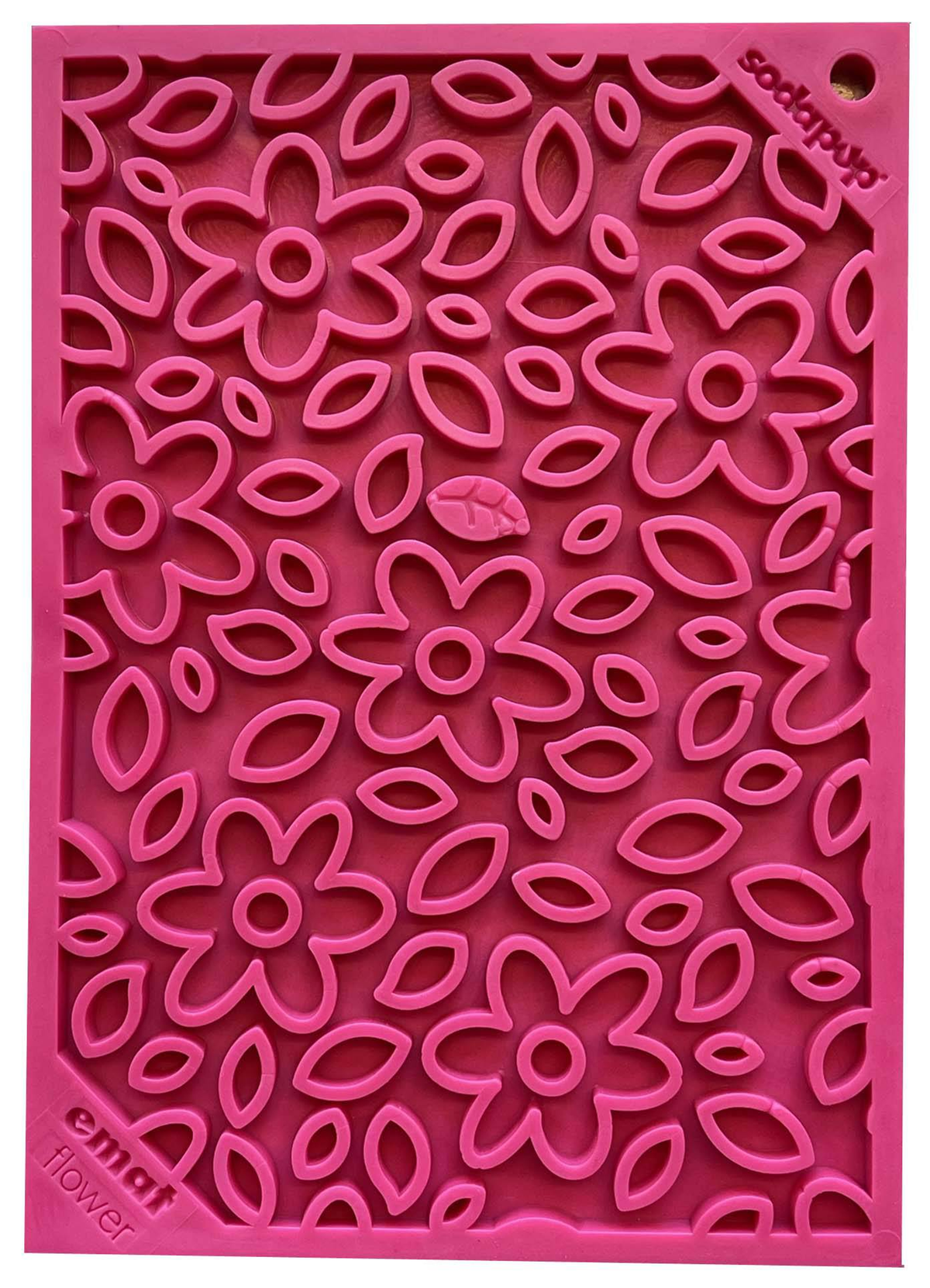 SodaPup Flower Power eMat Enrichment Lick Mat - Large