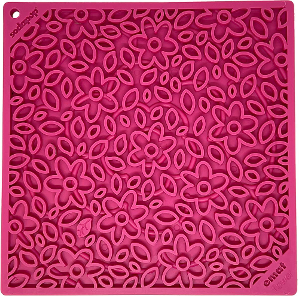 SodaPup Flower Power eMat Enrichment Lick Mat - Small