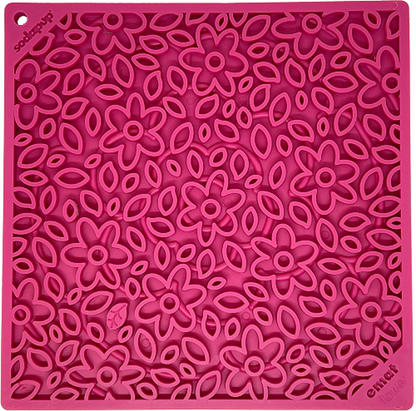 SodaPup Flower Power eMat Enrichment Lick Mat - Small