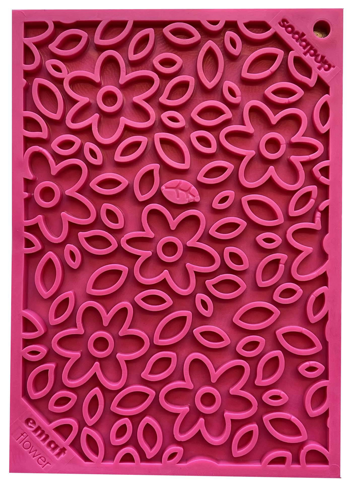 SodaPup Flower Power eMat Enrichment Lick Mat - Small