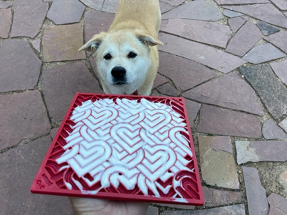 SodaPup Love eMat Enrichment Lick Mat - Small