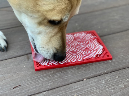 SodaPup Heart Love eMat Enrichment Lick Mat - Large