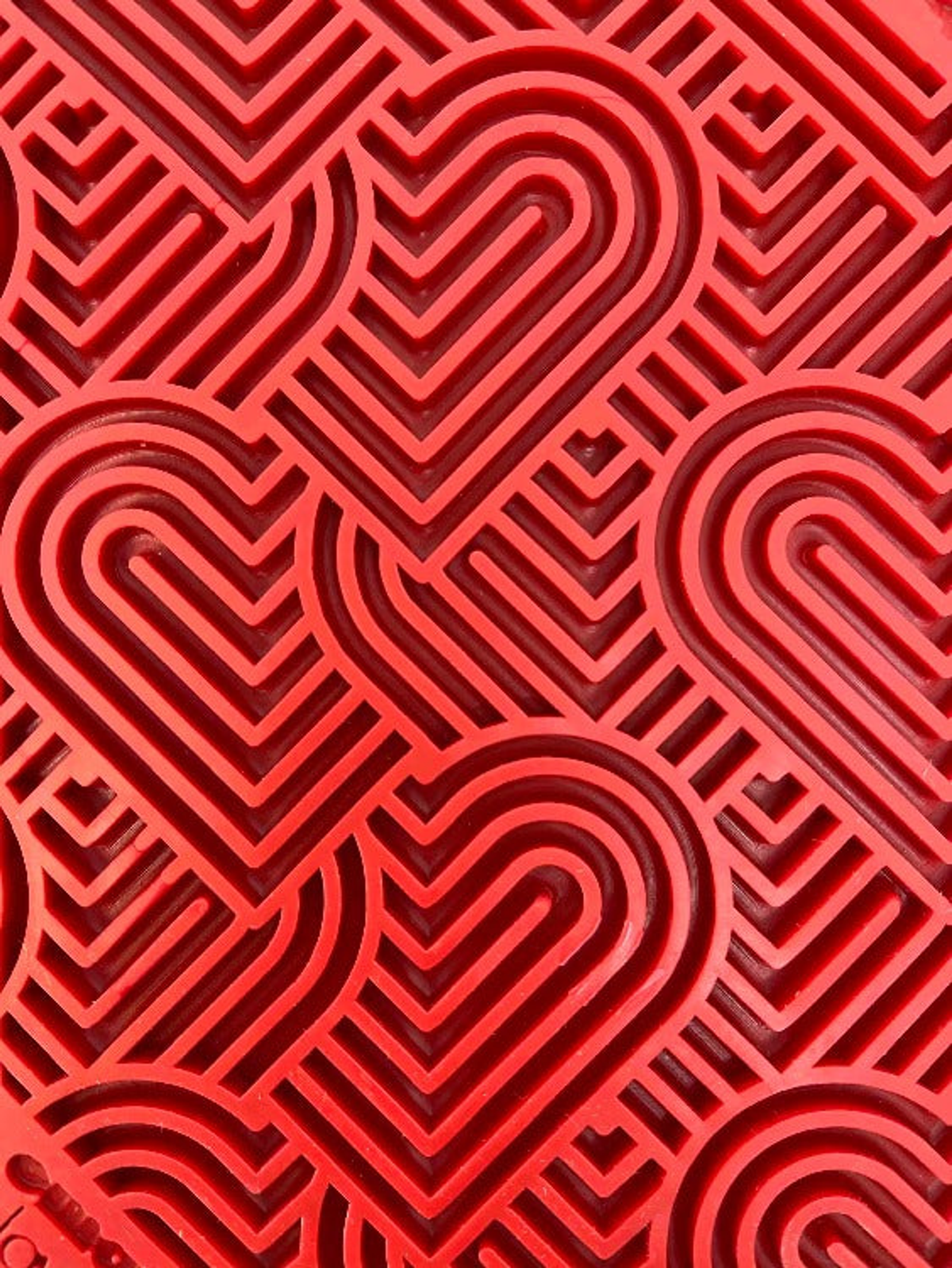 SodaPup Heart Love eMat Enrichment Lick Mat - Large