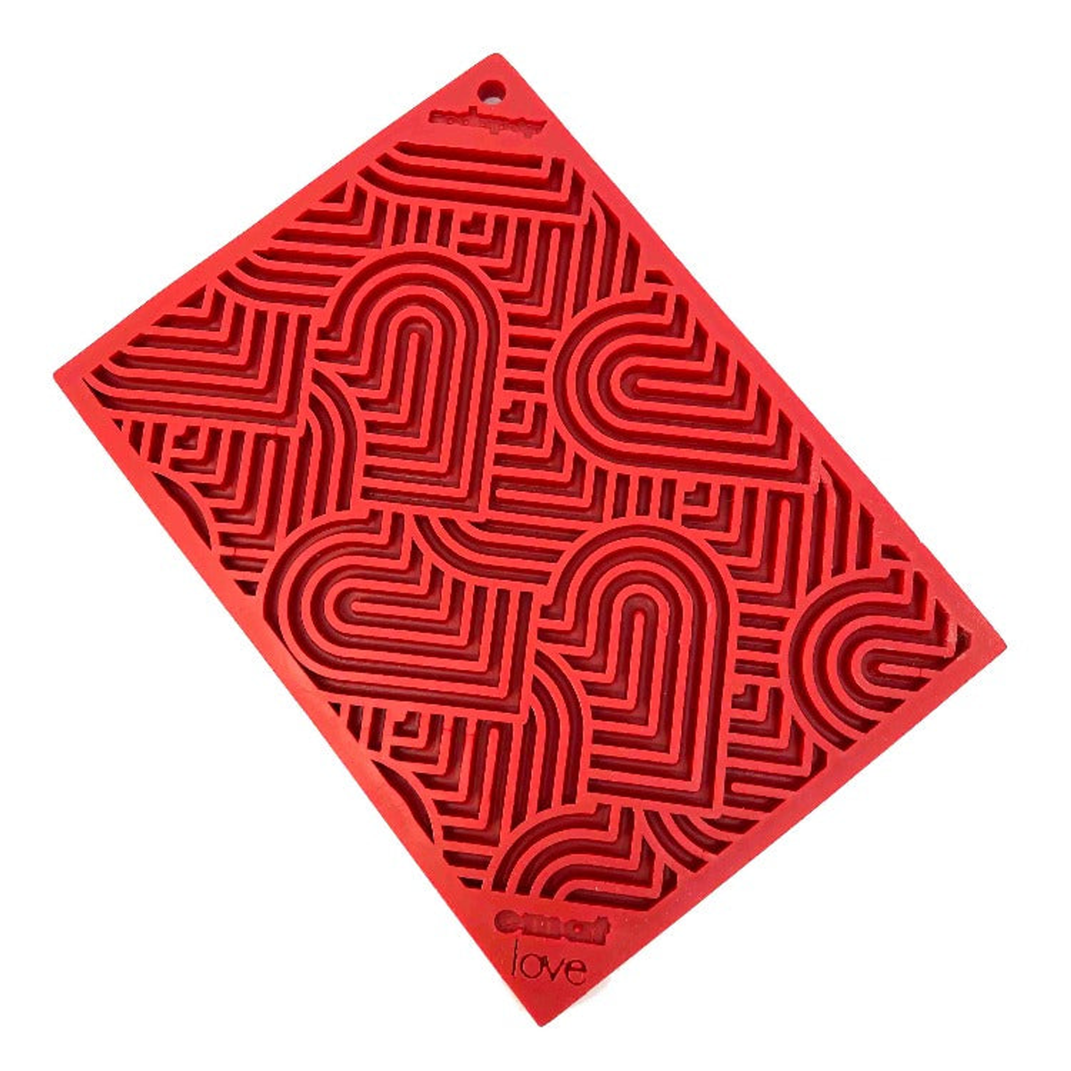 SodaPup Heart Love eMat Enrichment Lick Mat - Large
