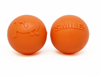 SodaPup Smile Ball Rubber Chew & Floating Fetch Toy
