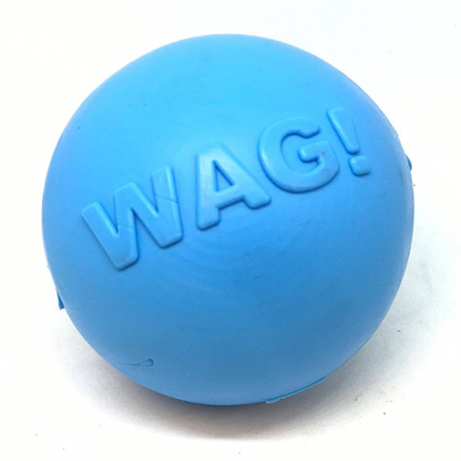 SodaPup Wag Ball Ultra-Durable Rubber Chew Toy