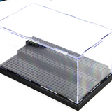 Transparent Building Block Display Box with Dust Cover