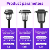 Solar Powered Outdoor Insect Killer Lamp