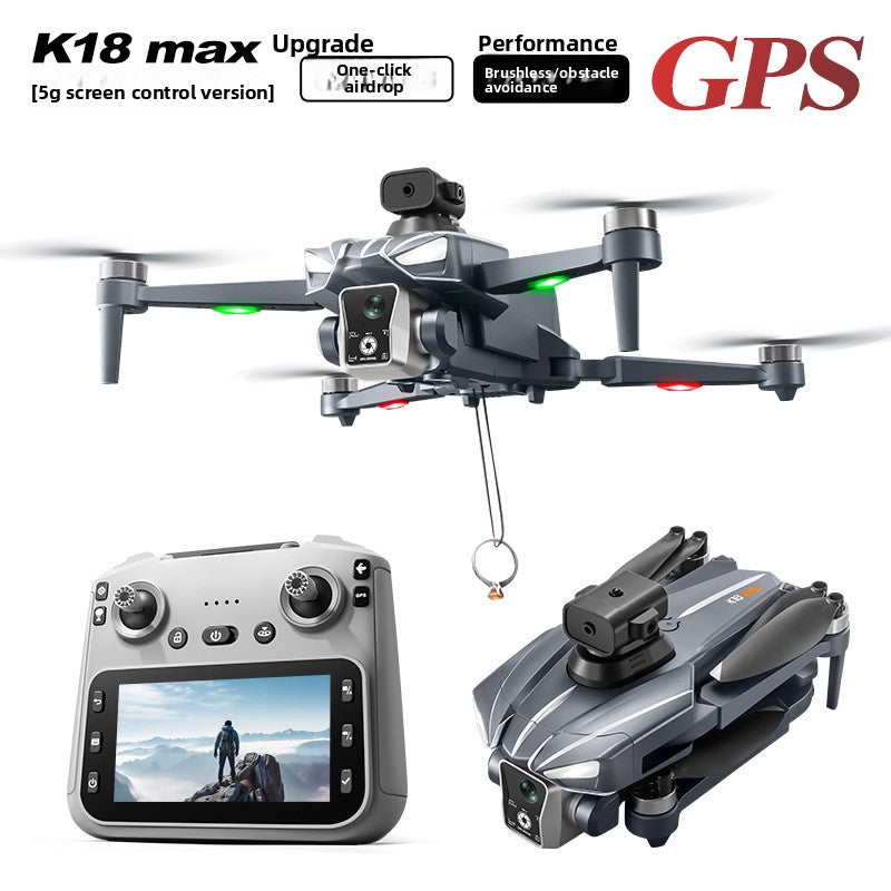 One-click return-to-home function for drones using GPS positioning system