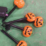 Solar Pumpkin Garden Lights