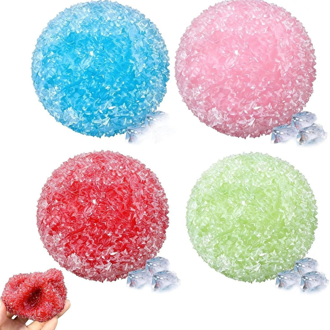 Crunchy squishy textured stress ball fidget toy, photo 5