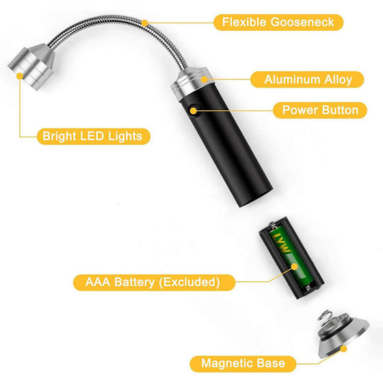 Aluminum alloy outdoor camping light strip magnet Outdoor Lighting & Tools product image 2