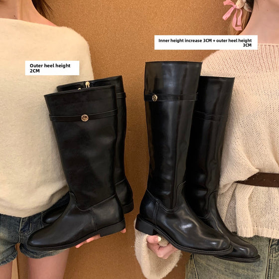 Women's retro leather boots, photo 6