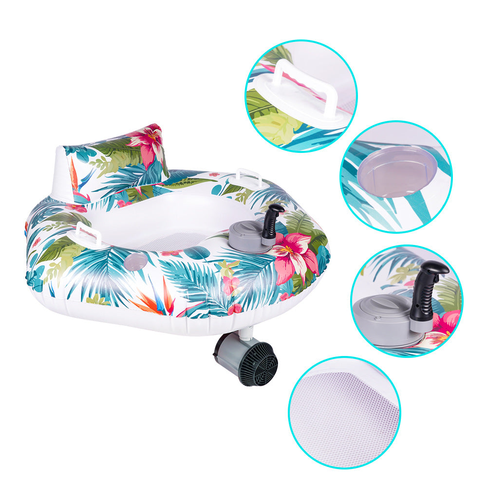 Electric Inflatable Lounge Chair Water Float product image 3