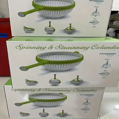 Salad Spinner Set with Vegetable Dryer and Colander
