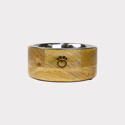 GF Pet Mango Wood Single Bowl