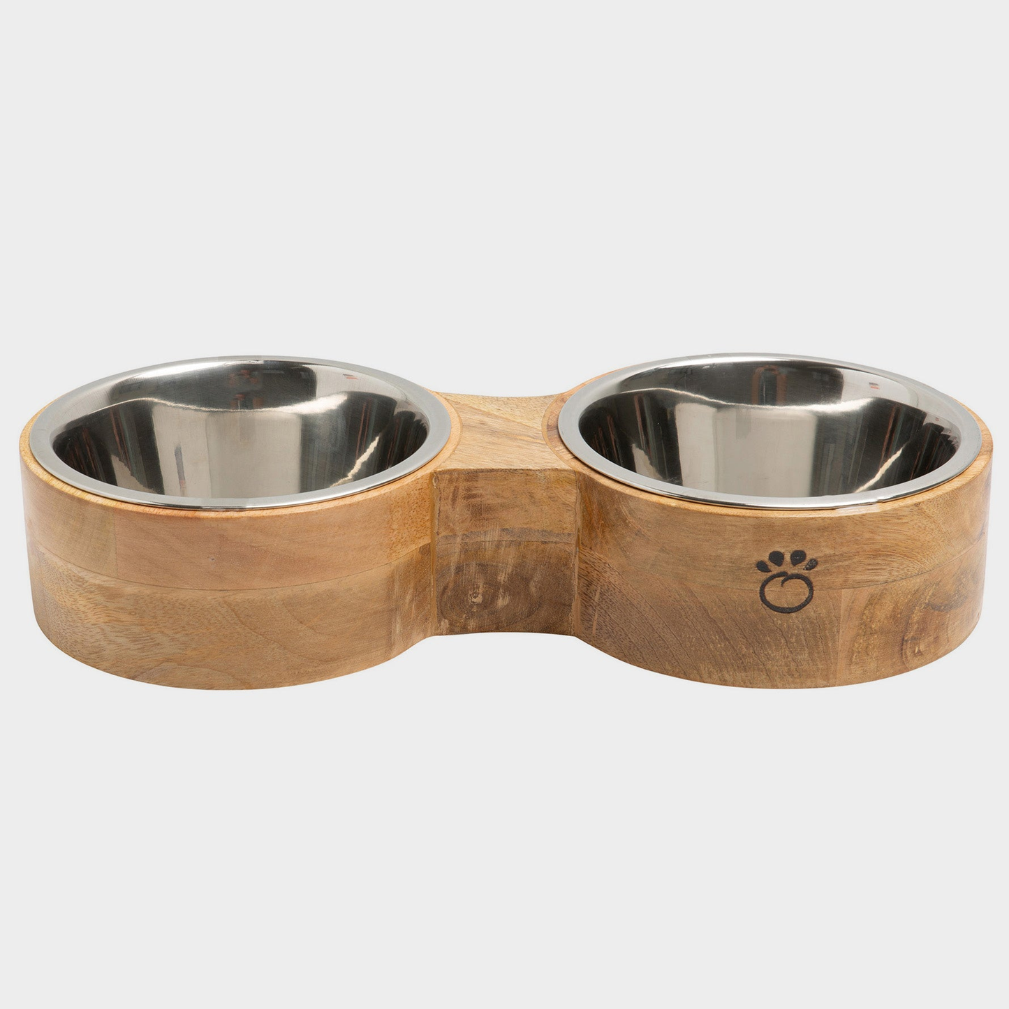 GF Pet Wood & Metal Double Diner Feeder