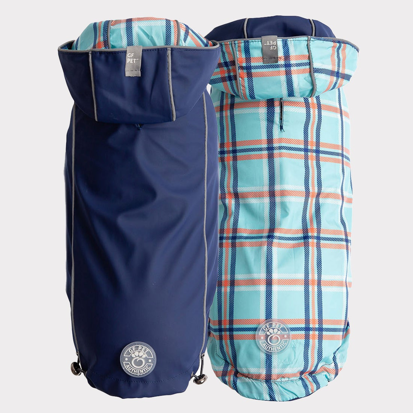 GF Pet Reversible Elasto-Fit Dog Raincoat