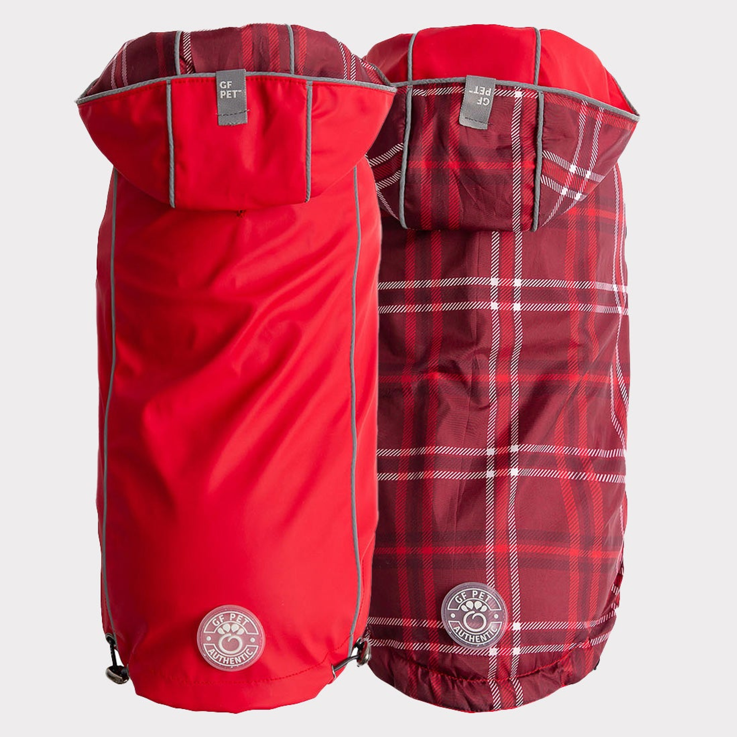 GF Pet Reversible Elasto-Fit Dog Raincoat