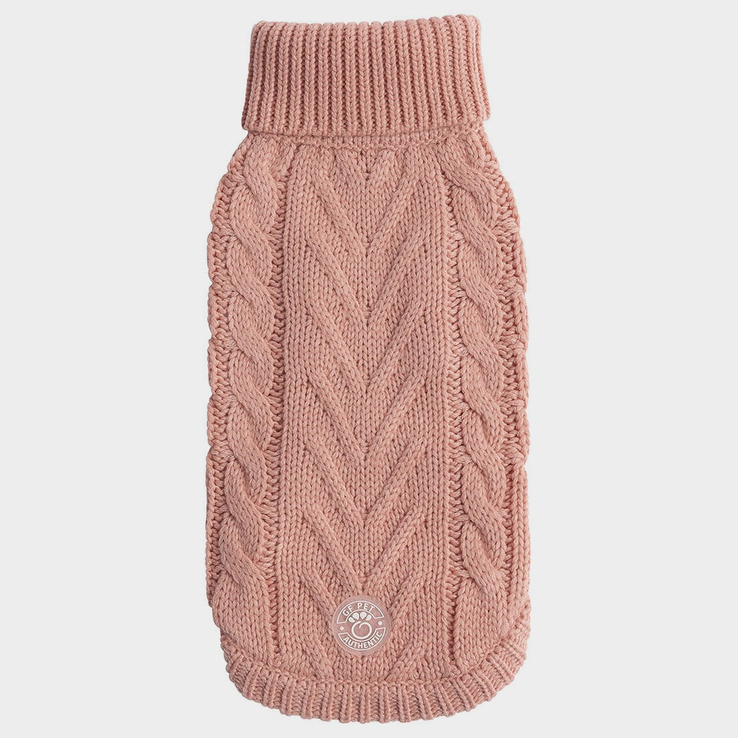 GF Pet Chalet Cable-Knit Dog Sweater