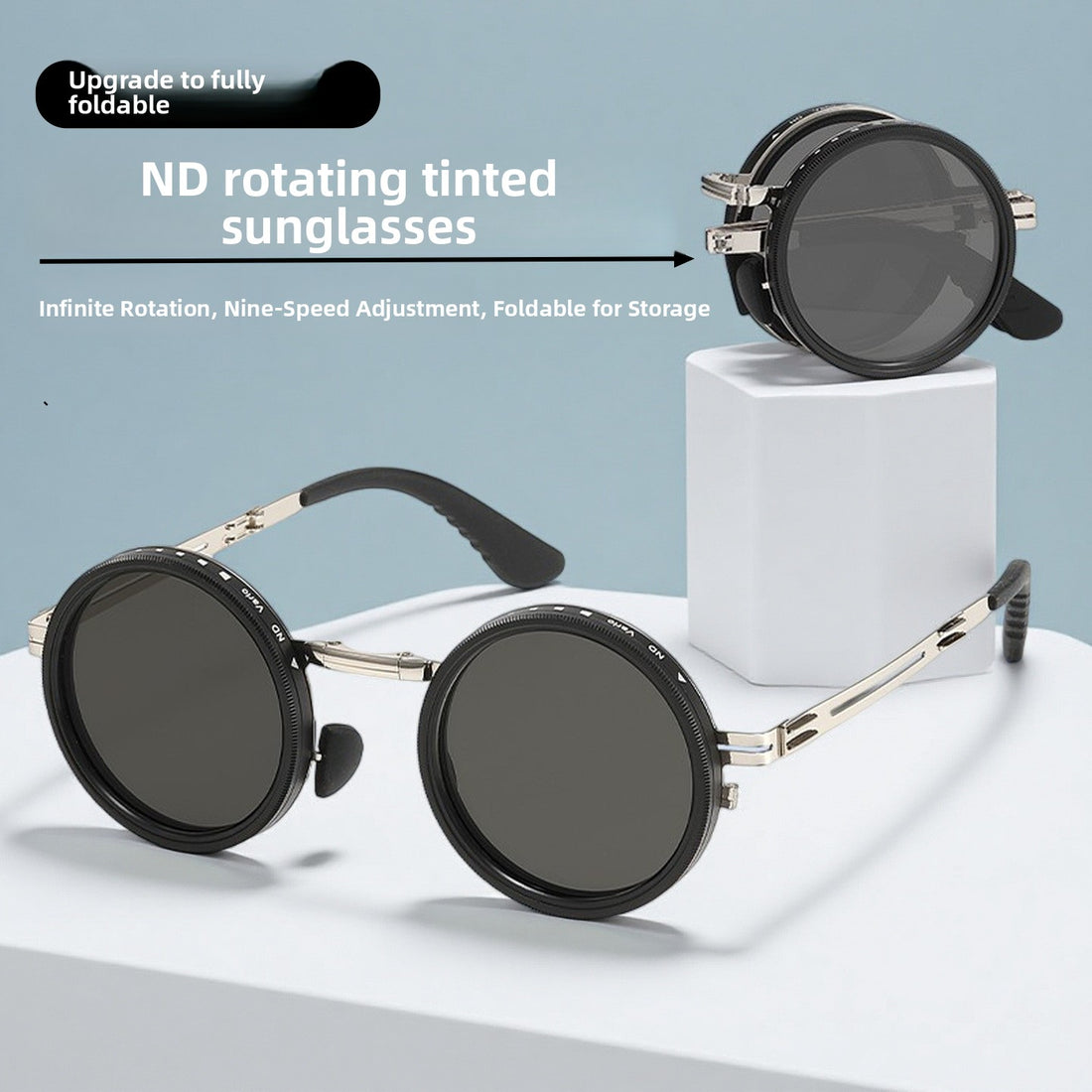 Adjustable Foldable Polarized Sunglasses