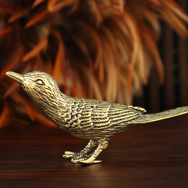 Copper bird ornament decoration