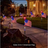 Solar Powered LED Star Garden Lights