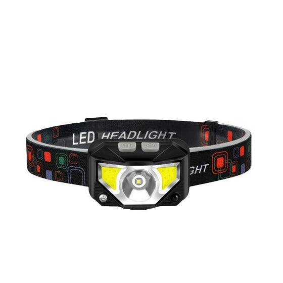 LED Sensor Headlight USB Rechargeable Waterproof Outdoor Lighting & Tools product image 4