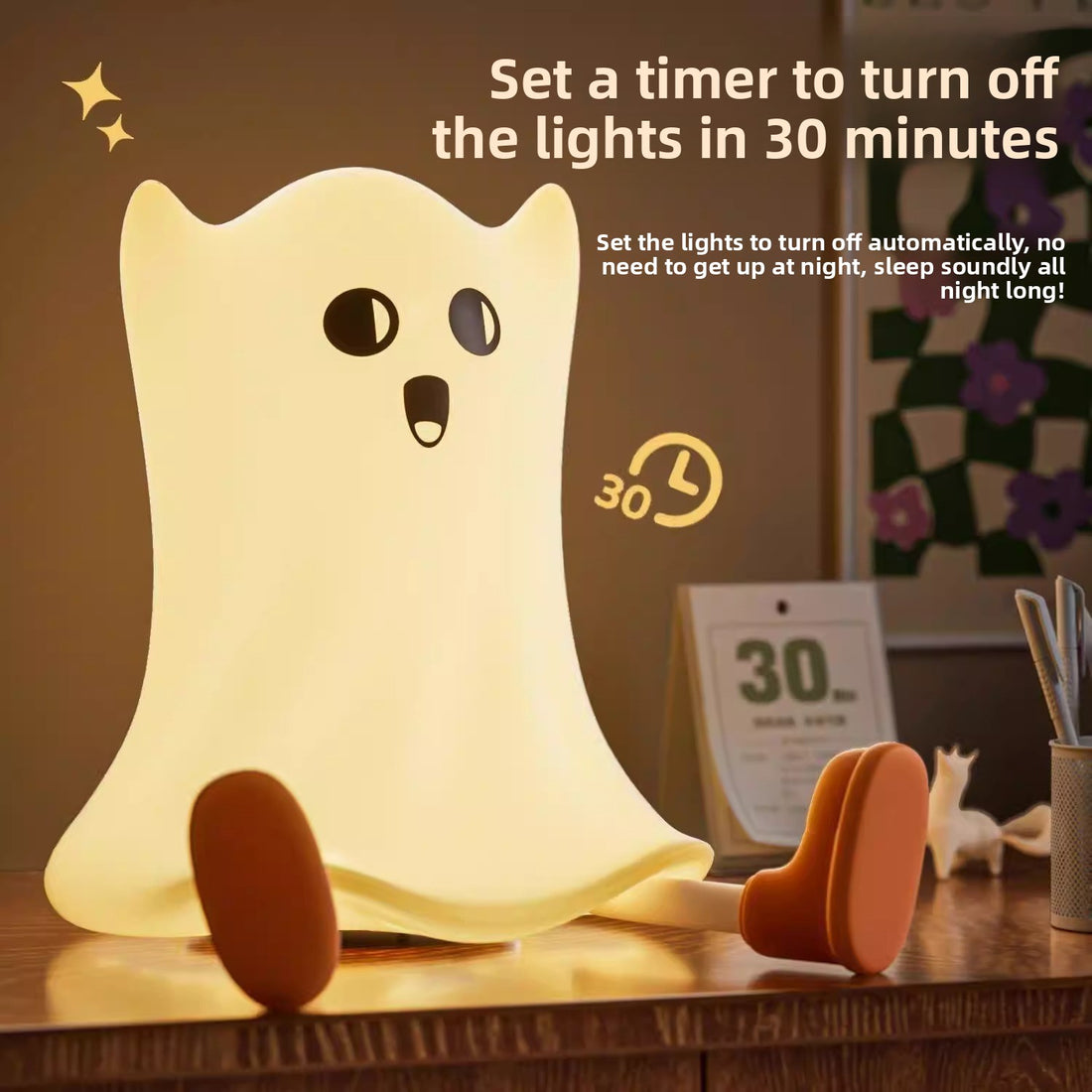 Halloween Pumpkin Night Light