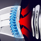 Lumbar Support Belt with Steel Plates
