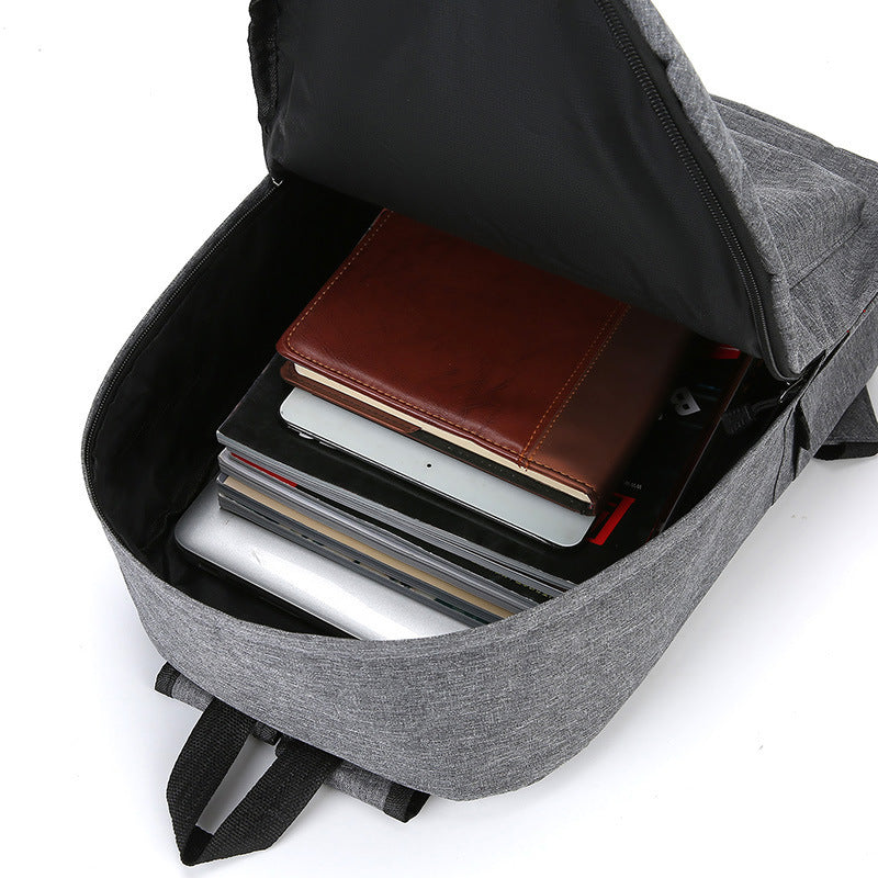 Nylon Laptop Backpack with USB Port